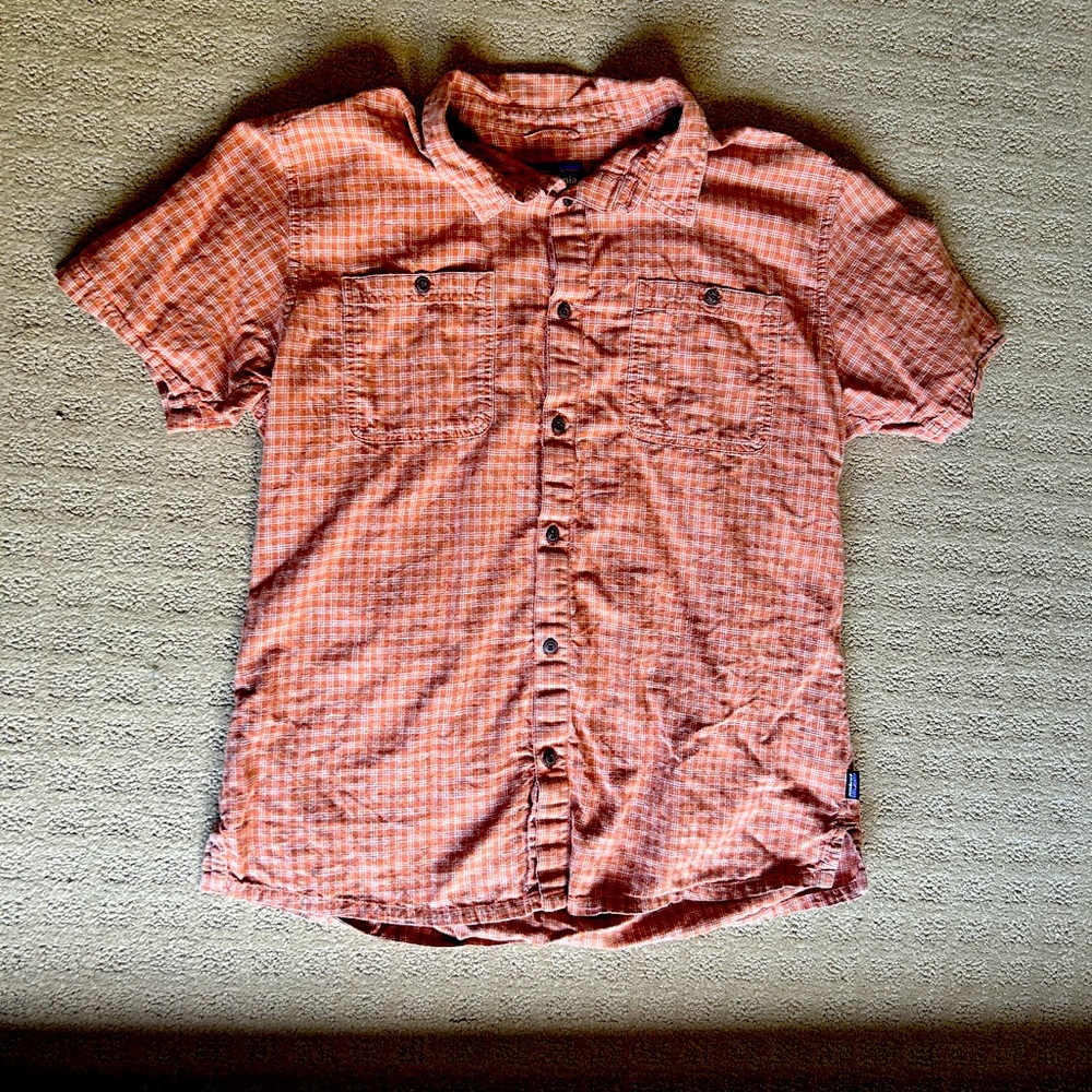Patagonia Men’s Shirt, Short Sleeve, Size XL